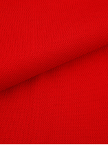 Polo Coton Piqué Grande Taille Rouge