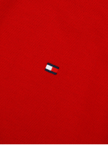 Polo Coton Piqué Grande Taille Rouge