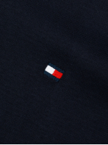 Polo Interlock Grande Taille Marine