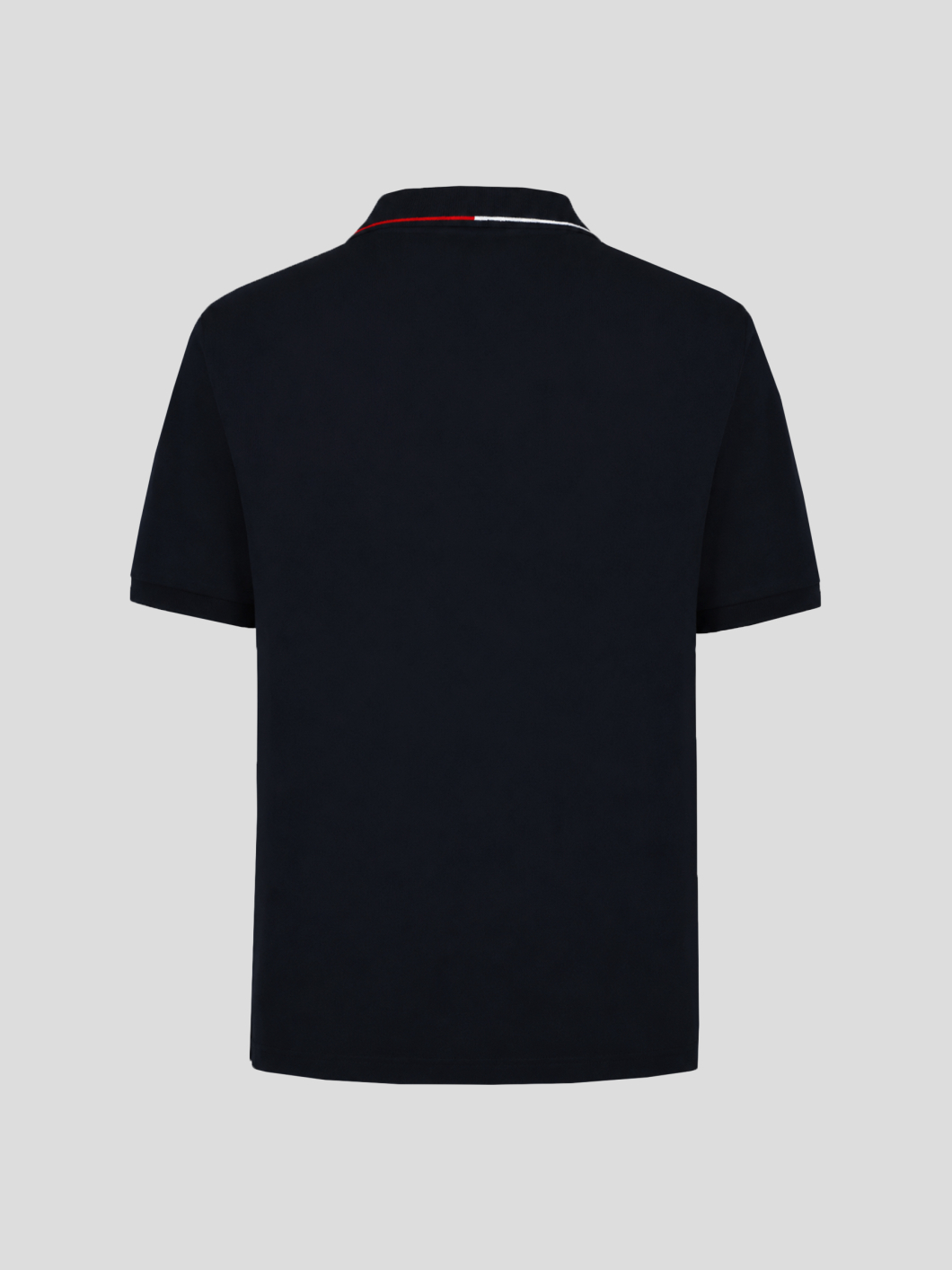 Polo Interlock Grande Taille Marine