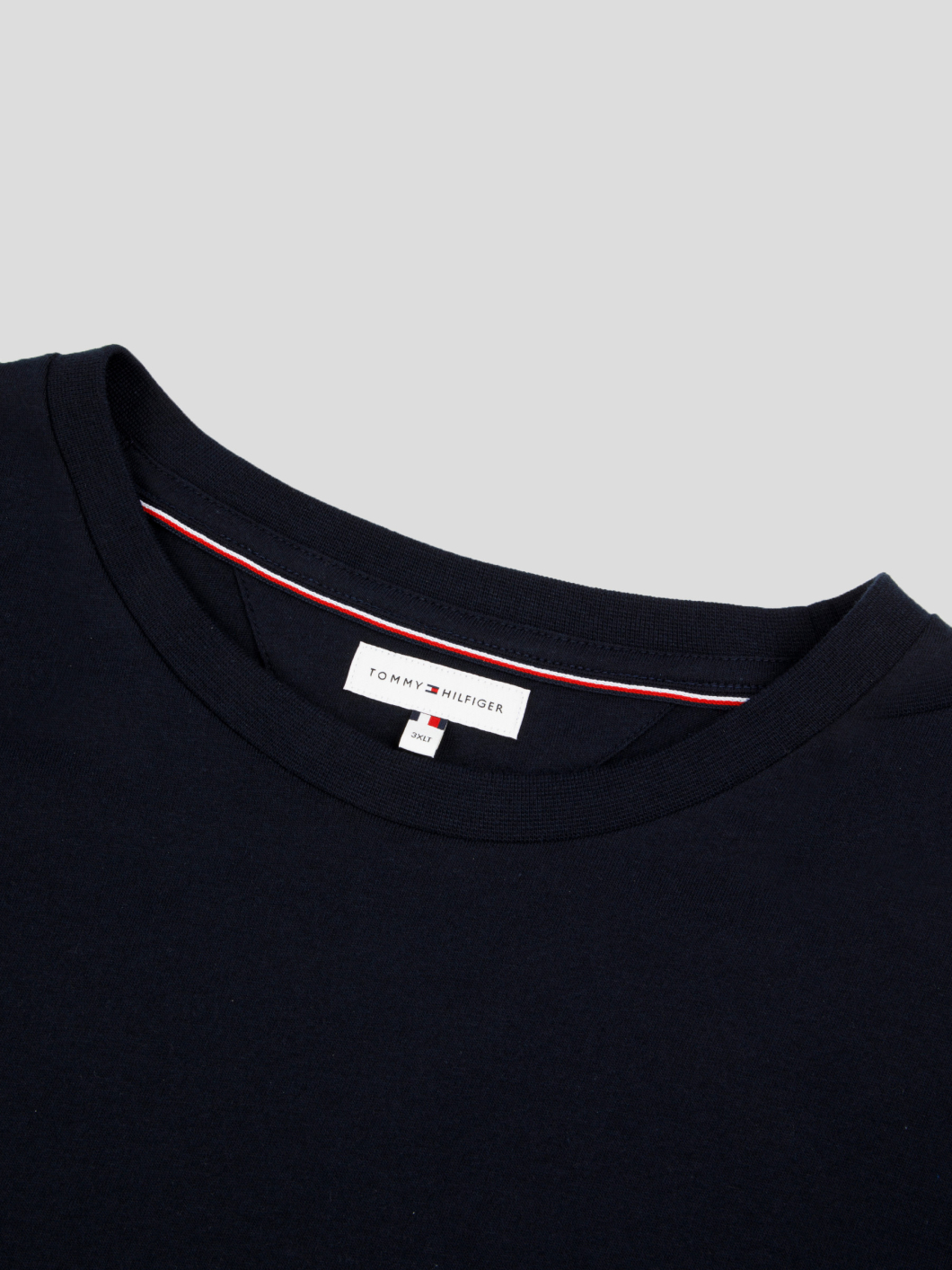 Tee-Shirt Logo Drapeau Grande Taille Marine