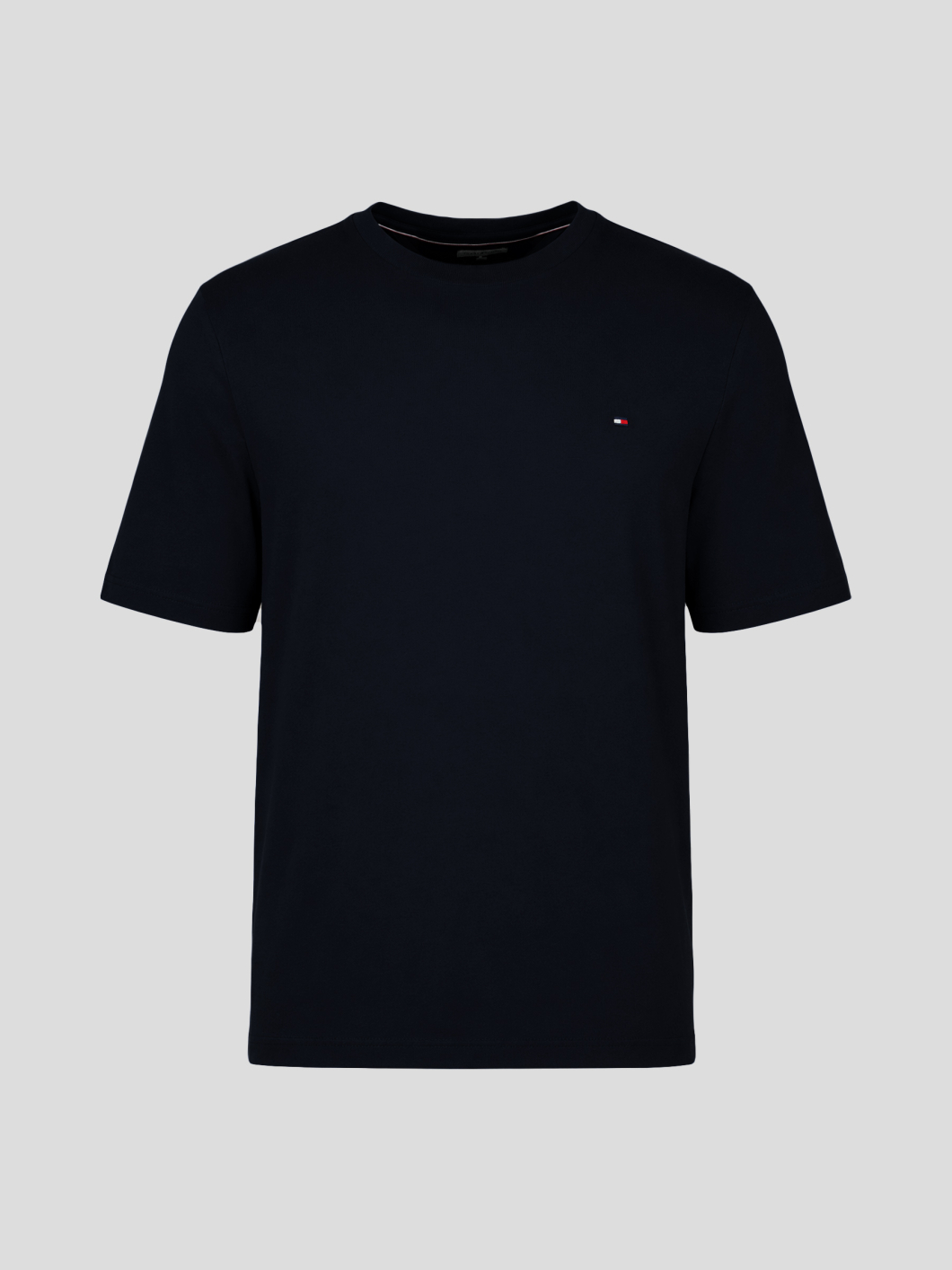 Tee-Shirt Logo Drapeau Grande Taille Marine