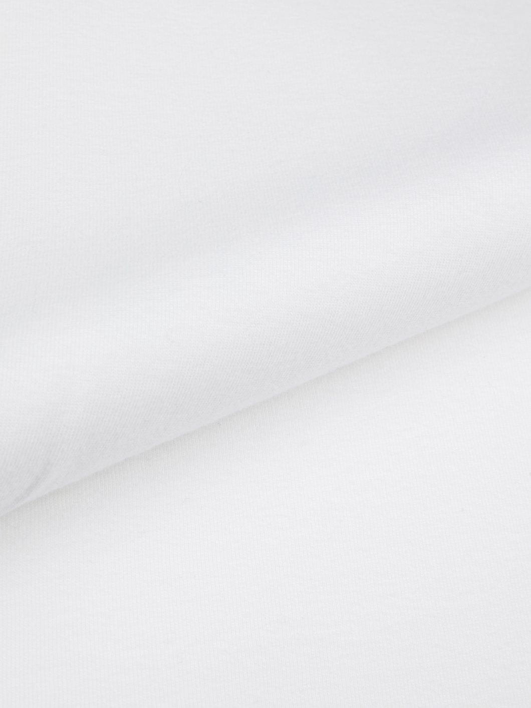 Tee-Shirt Logo Drapeau Grande Taille Blanc