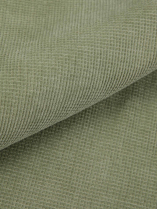 Surchemise Velours Gaufré Grande Taille Verte