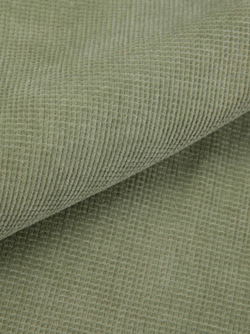Surchemise Velours Gaufré Grande Taille Verte
