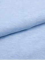 Chemise Maille Piquée Grande Taille Ciel