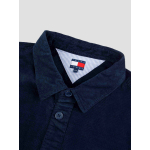 Surchemise Velours Gaufré Grande Taille Marine