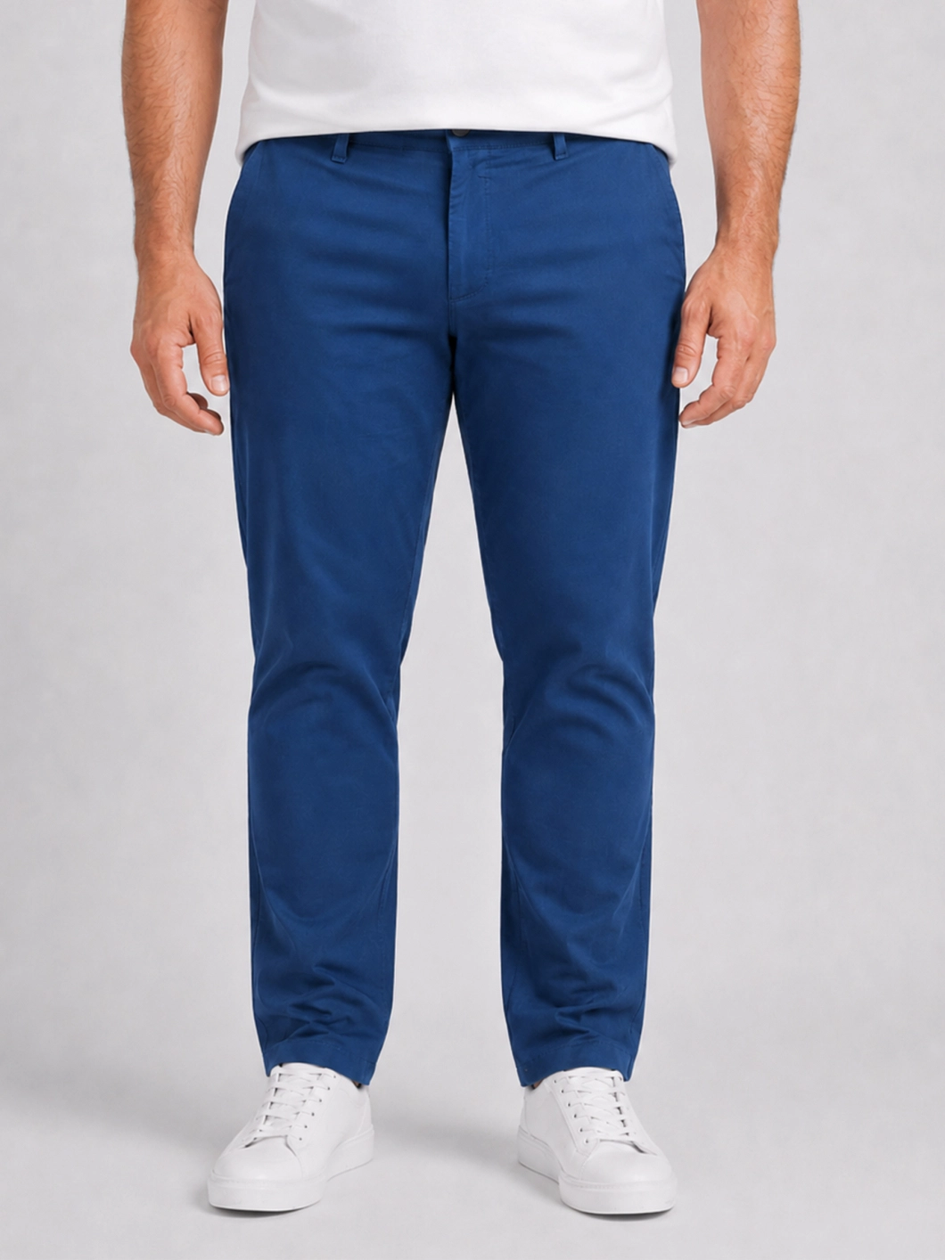 Pantalon Chino Twill pour Homme Grand Bleu