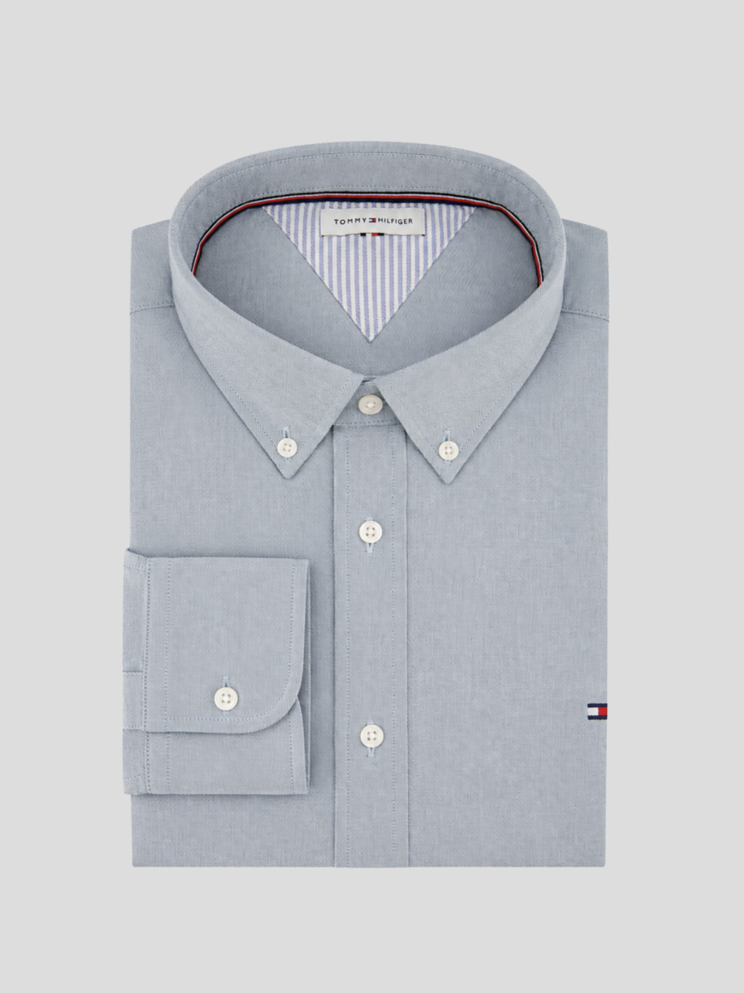 Chemise Oxford Grande Taille Vert Pastel