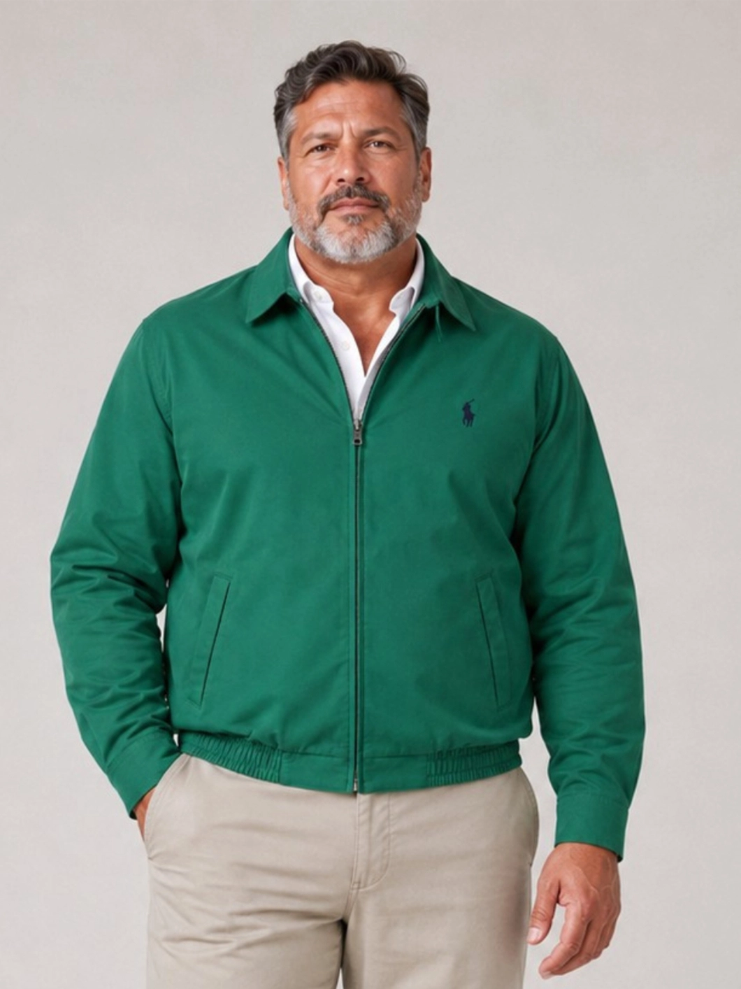 Blouson Doublé Bi-Swing Grande Taille Vert