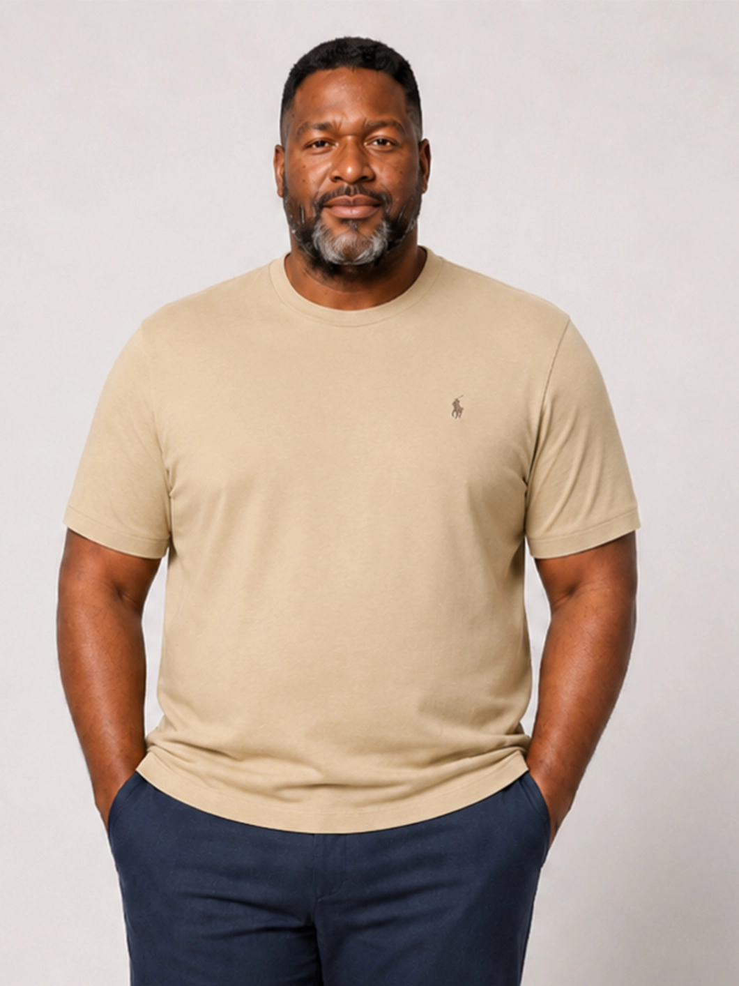 Tee-shirt Jersey Grande Taille Beige