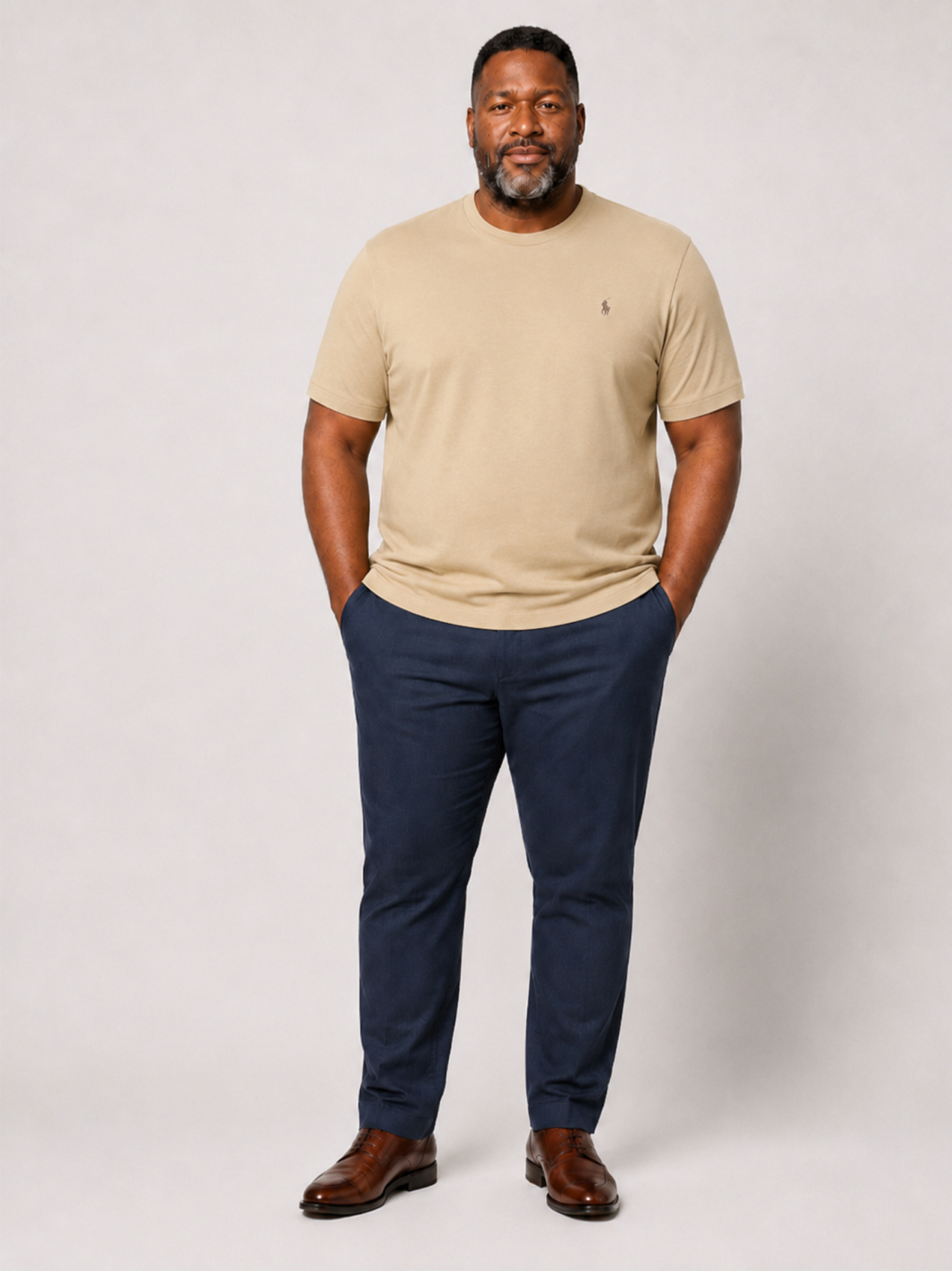 Tee-shirt Jersey Grande Taille Beige
