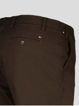 Pantalon Chino Twill Grande Taille Marron