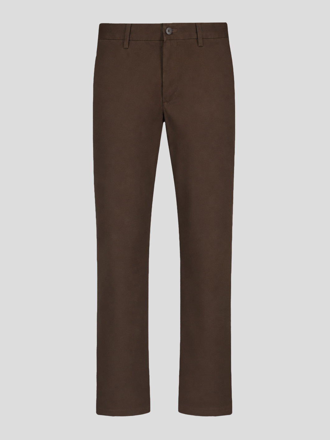 Pantalon Chino Twill Grande Taille Marron