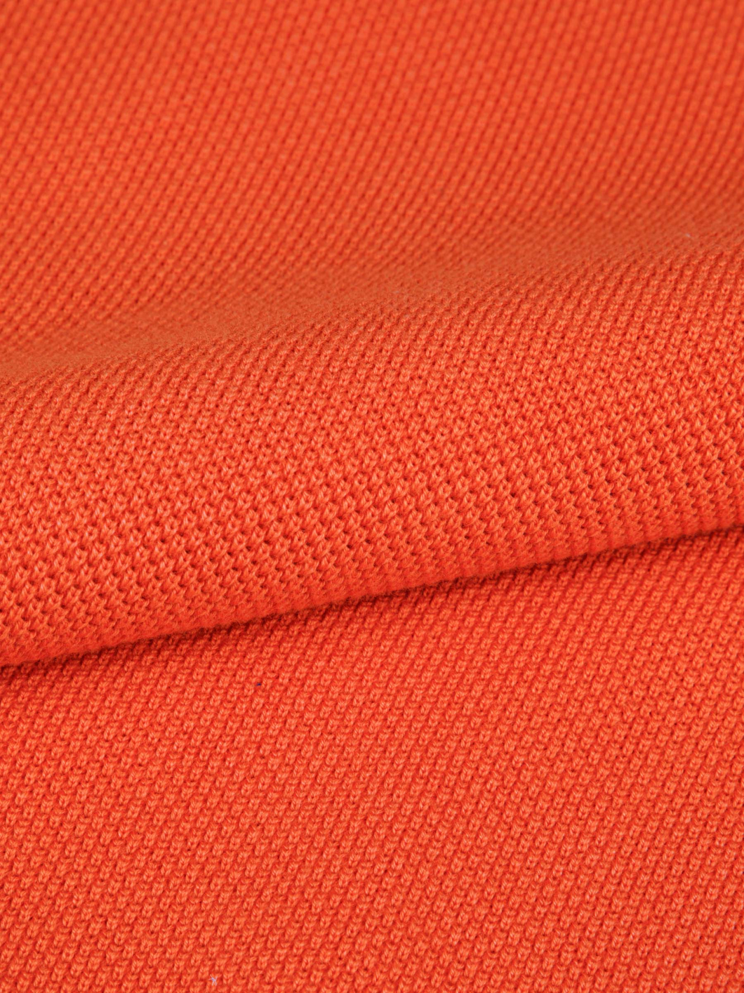 Pull Col Rond Texturé Grande Taille Orange