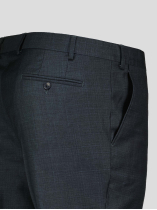 Pantalon Faux Uni Grande Taille Vert Foncé