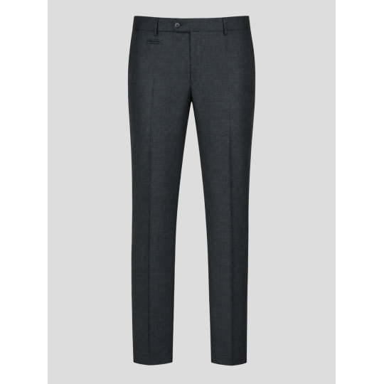 Pantalon Faux Uni Grande Taille Vert Foncé