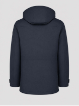 Parka Dynamic avec Capuche Amovible Grande Taille Marine