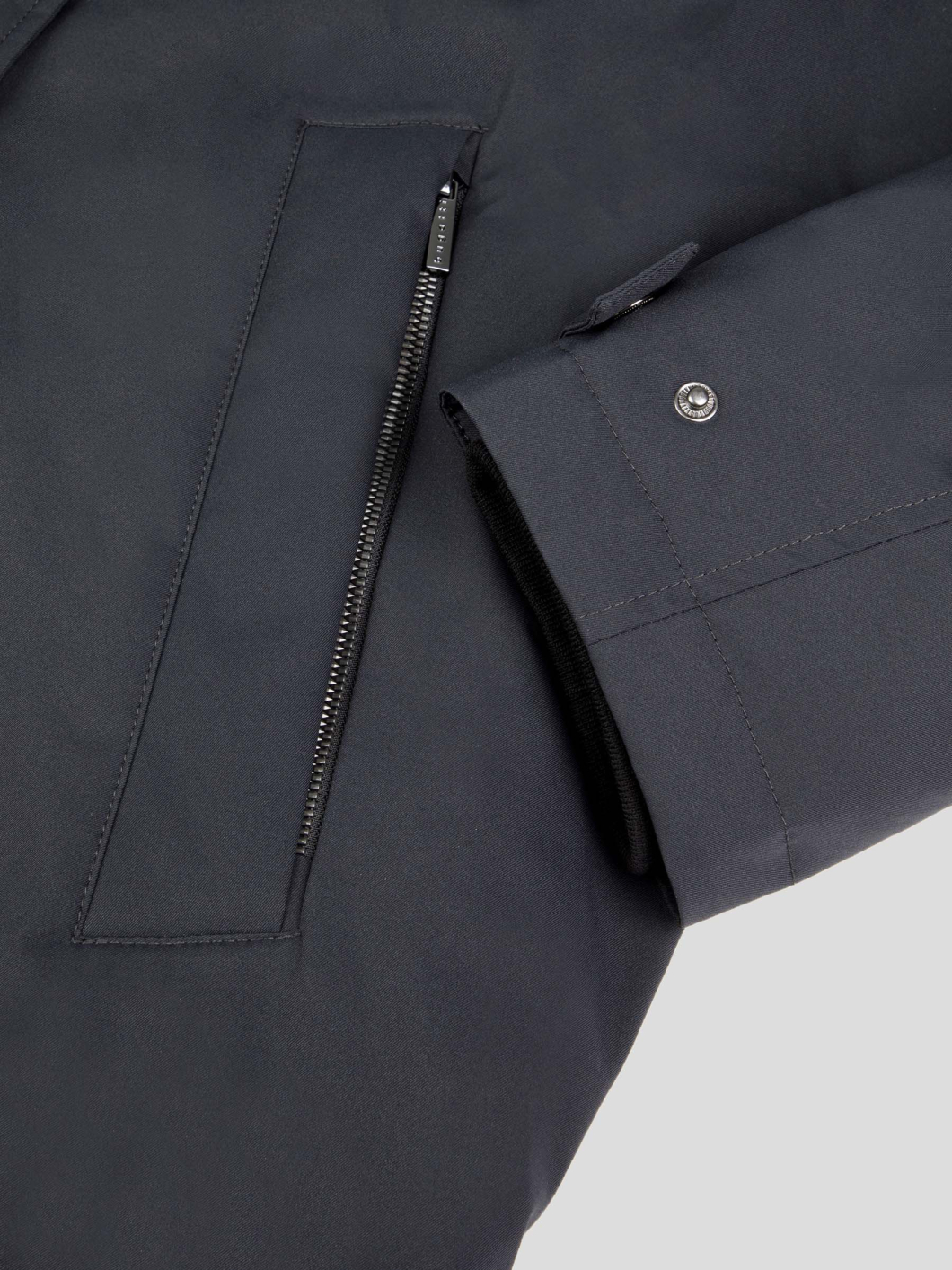 Parka Dynamic avec Capuche Amovible Grande Taille Marine