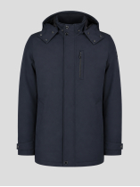 Parka Dynamic avec Capuche Amovible Grande Taille Marine