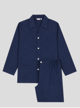 Pyjama Chaud Grande Taille Marine