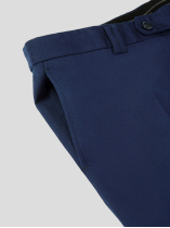 Pantalon Ville Flanelle Gabin Grande Taille Marine