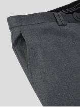 Pantalon Ville Flanelle Gabin Grande Taille Gris