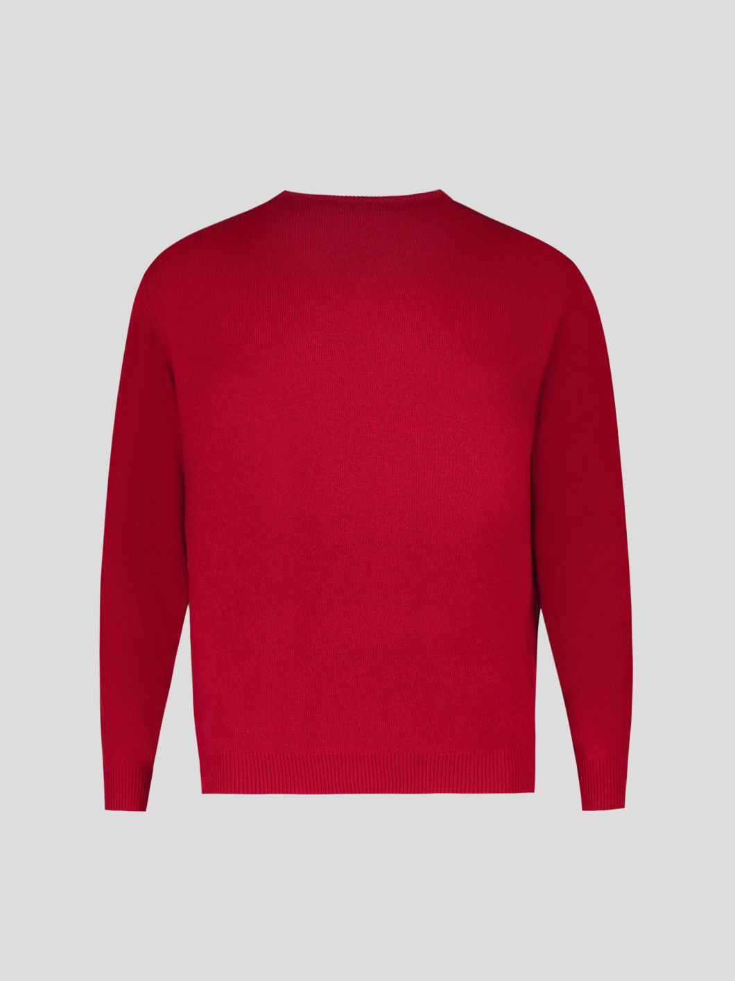 Pull Col V Como Grande Taille Rouge