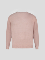 Pull Col V Como Grande Taille Rose Pâle