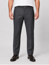Pantalon Ville Flanelle Gabin pour Homme Grand Gris