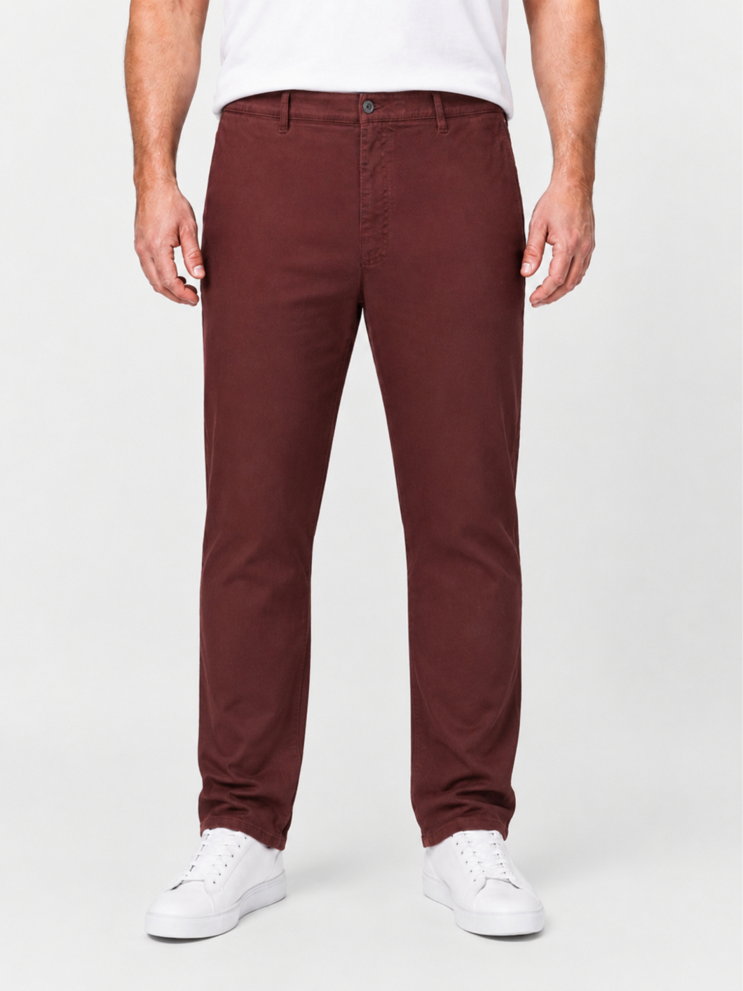 Pantalon Madison Grande Taille Rouge Brique