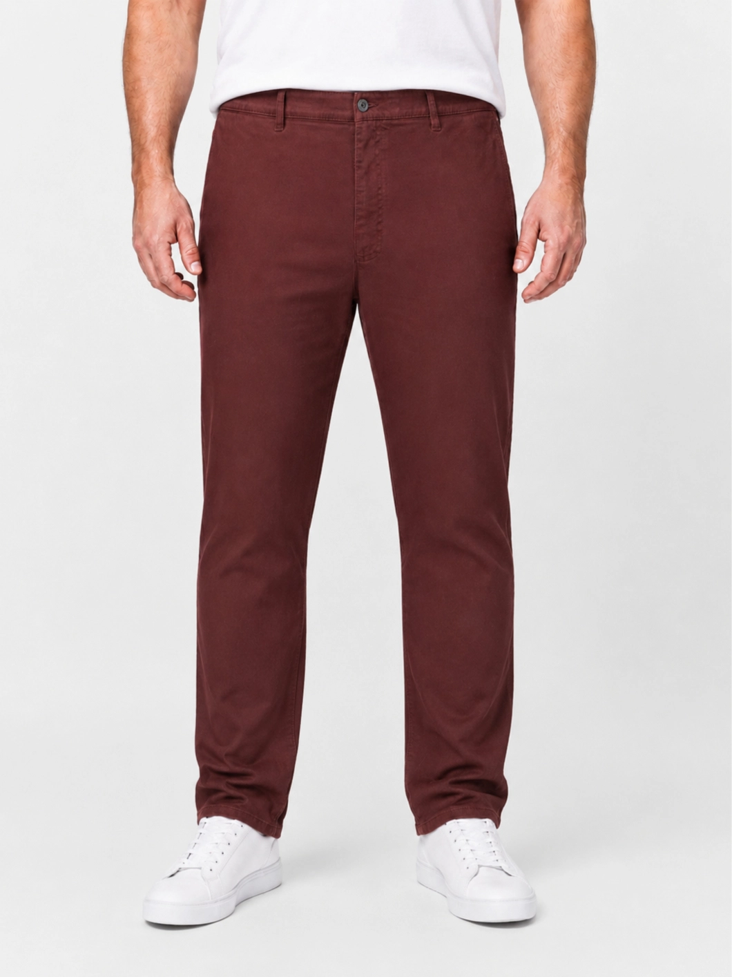 Pantalon Madison Grande Taille Rouge Brique