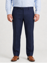 Pantalon Ville Flanelle Gabin pour Homme Grand Marine