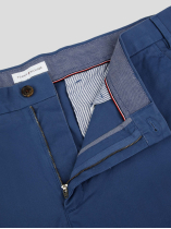 Pantalon Chino Twill Grande Taille Bleu