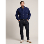 Chemise Velours Fin Grande Taille Marine
