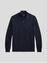Pull Col Camionneur Grande Taille Marine