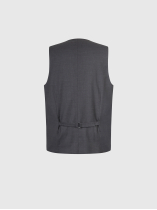 Gilet de costume separable homme grande taille