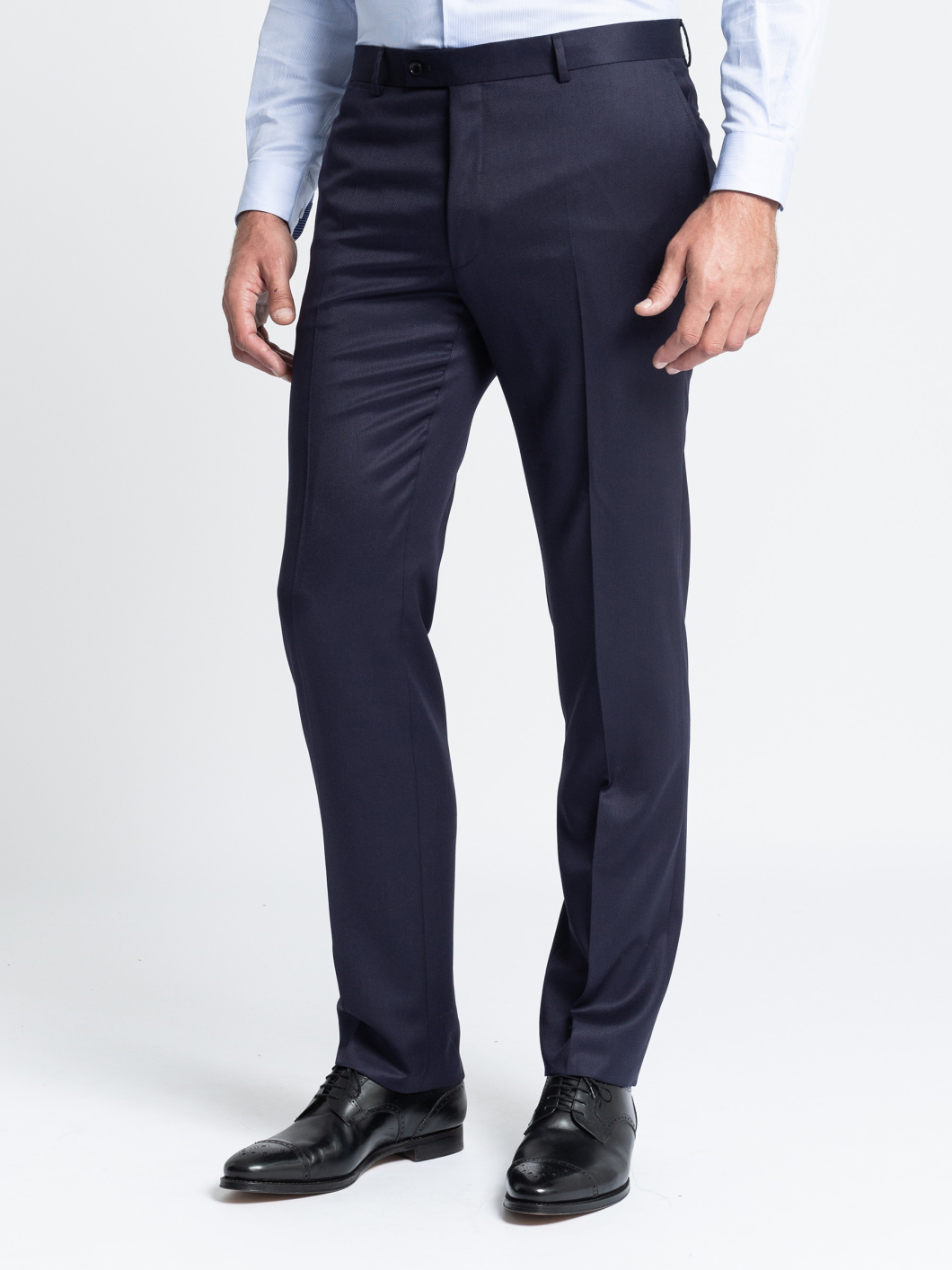 Pantalon de costume marine pour homme grande taille | Capel