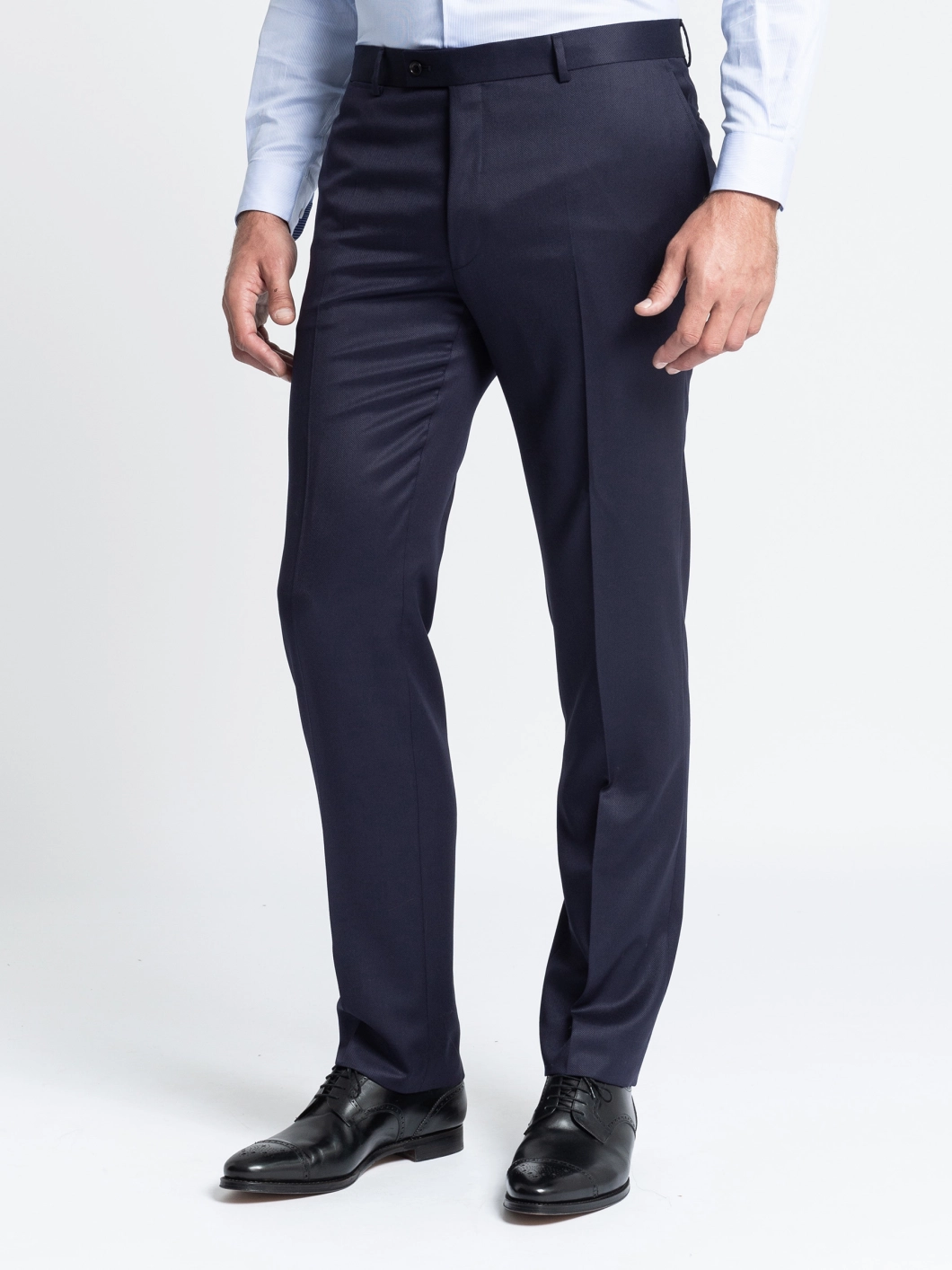 Pantalon de costume marine pour homme grande taille | Capel