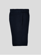 Short en molleton de coton marine homme grande taille | Capel