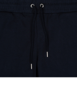 Short en molleton de coton marine homme grande taille | Capel