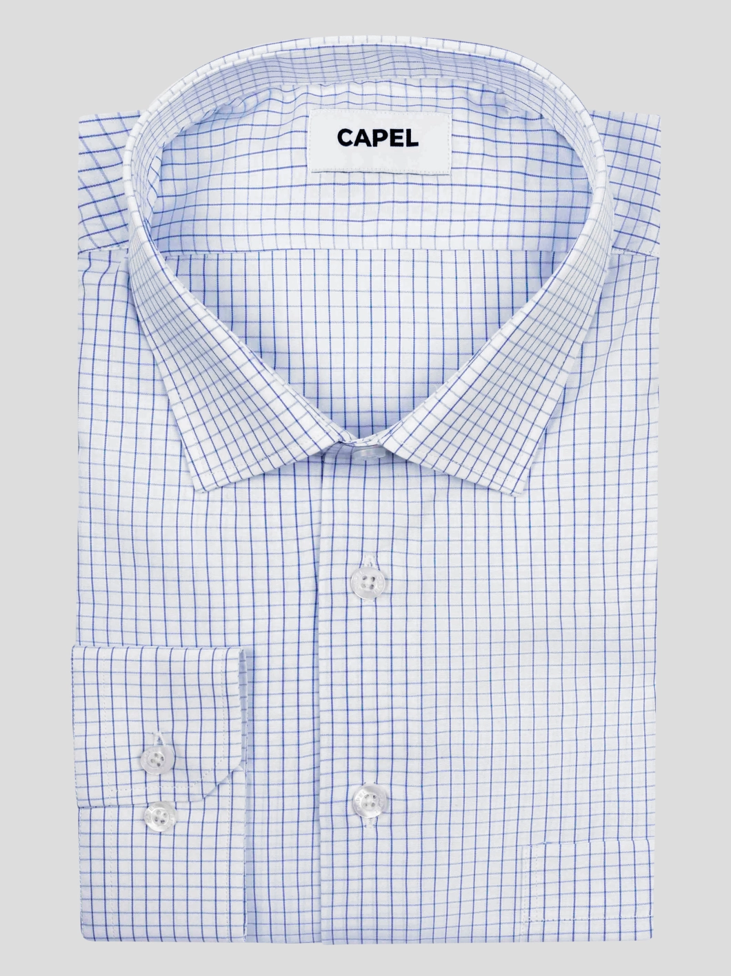 Chemise Max P Carreaux Capel Grande Taille  homme grande taille - Capelstore