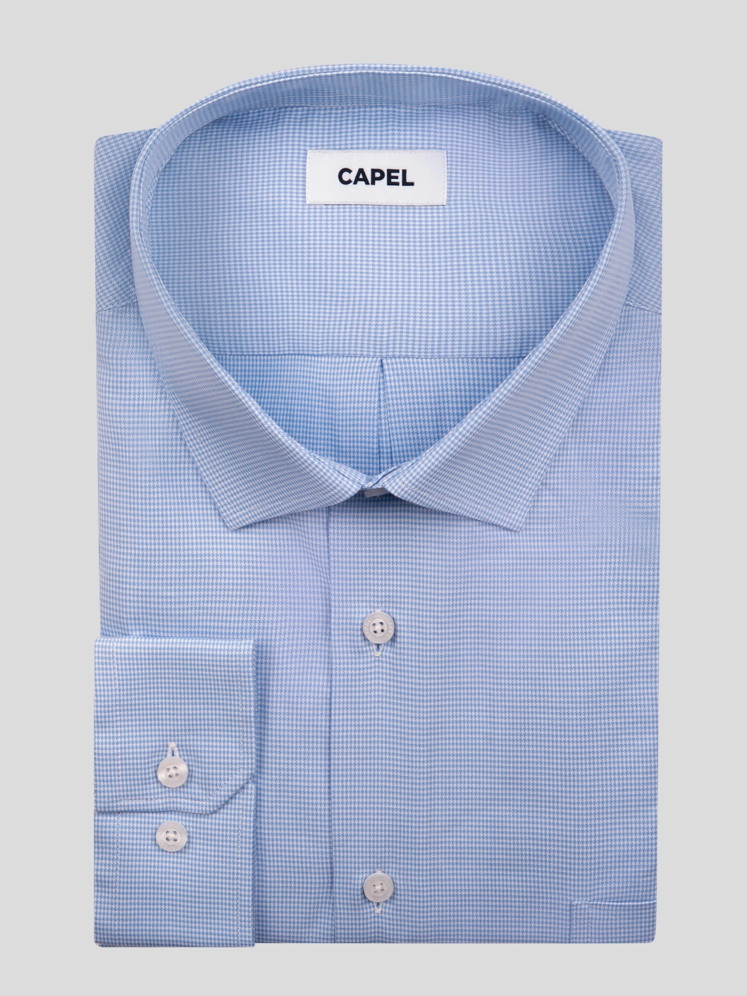 Chemise Pied Poule Max P Capel Grande Taille  homme grande taille - Capelstore