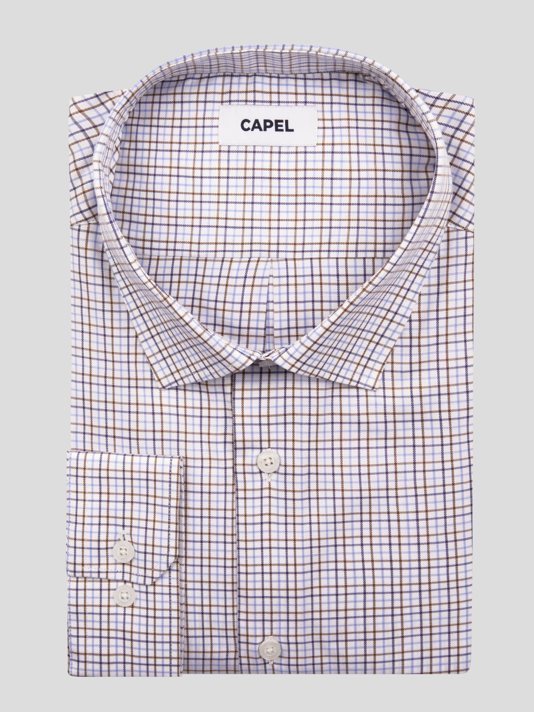 Chemise A Carreaux Max P Capel Grande Taille  homme grande taille - Capelstore