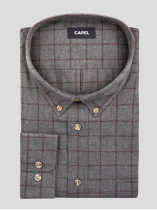 Chemise Ralph/leo Carreaux Capel Grande Taille  homme grande taille - Capelstore