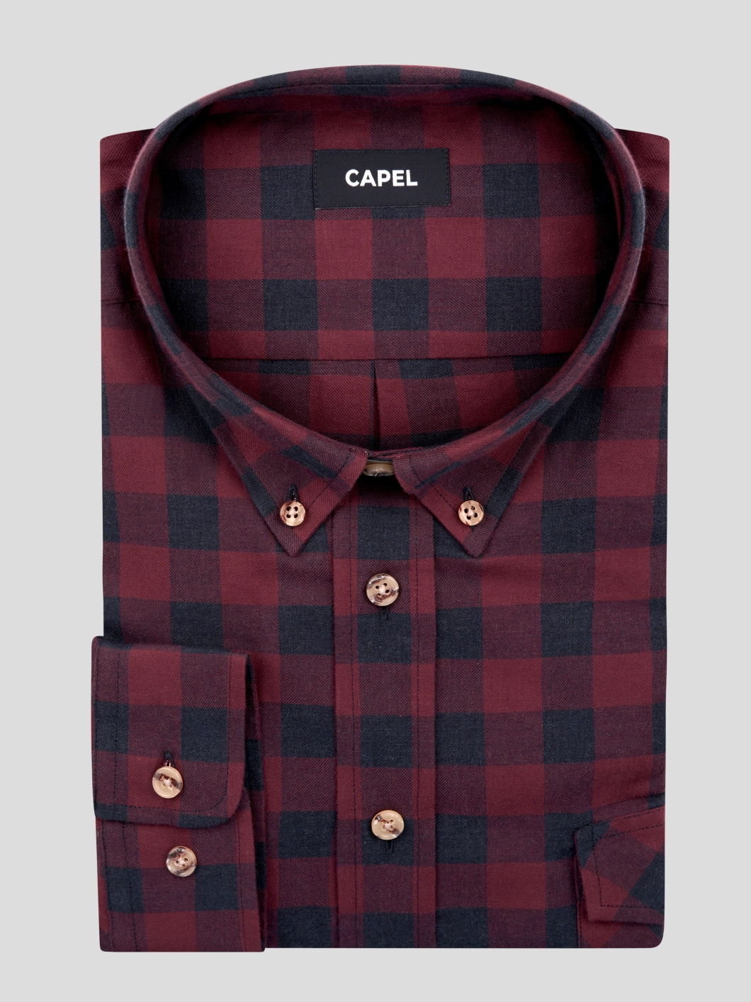 Chemise Carreaux Bicolores Ralph Capel Grande Taille  homme grande taille - Capelstore
