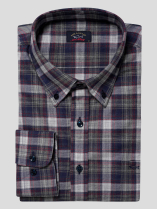 Chemise Grands Carreaux Paul & Shark Grande Taille  homme grande taille - Capelstore