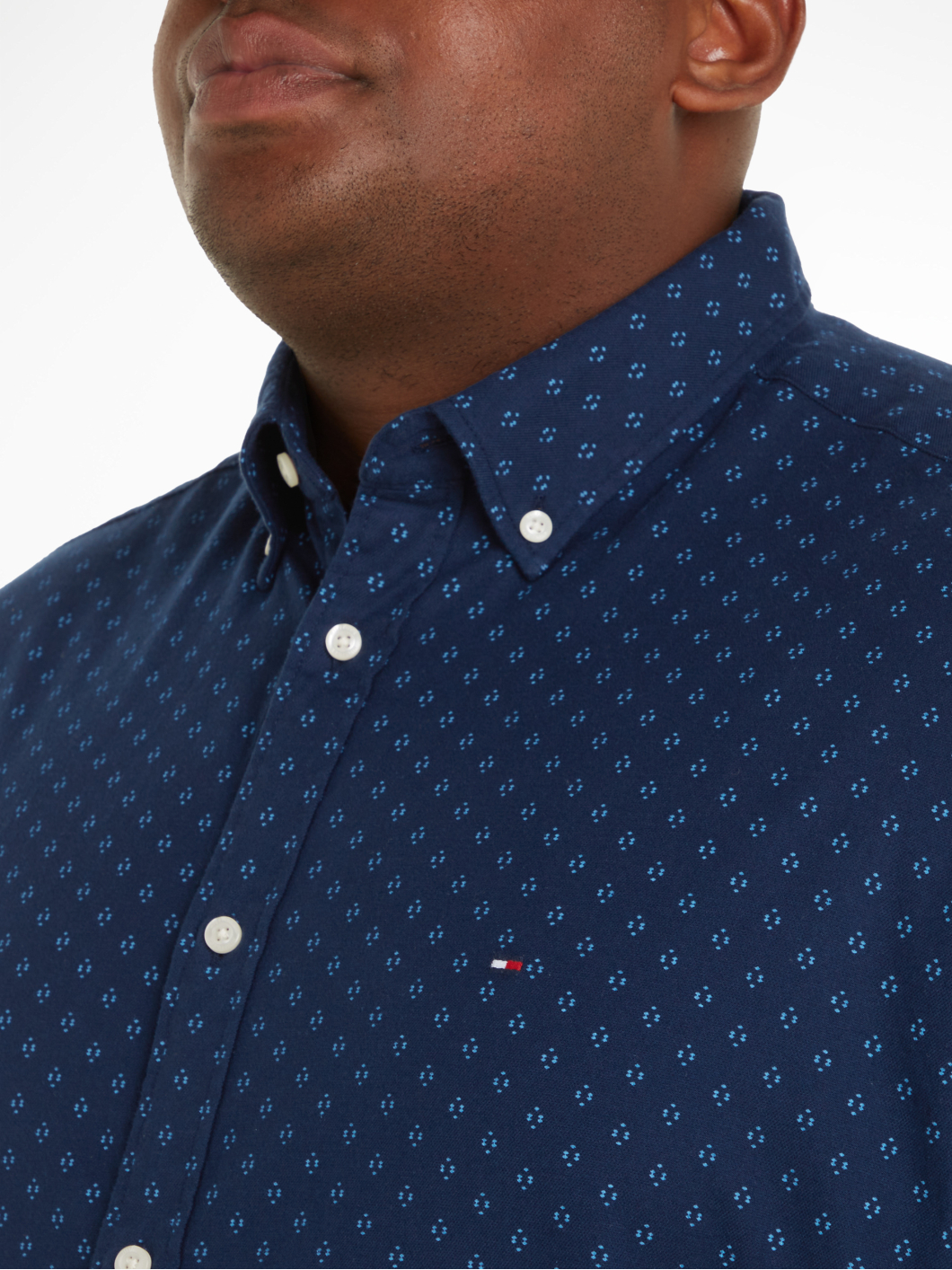 Chemise Twill Tommy Hilfiger Grande Taille  homme grande taille - Capelstore