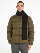 Echarpe Noire Tommy Hilfiger  homme grande taille - Capelstore