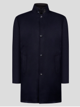 Manteau Marine Avec Parmenture Capel Grande Taille  homme grande taille - Capelstore